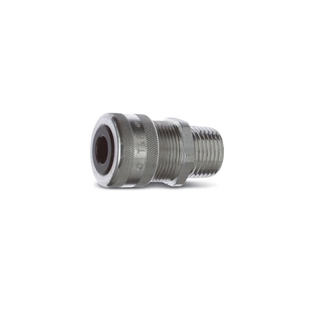 Abb 3/4" STRAIN RELIEF CONNECTOR, LIQUIDTIGHT, 0.500-0.750", ALUMINUM 2932AL